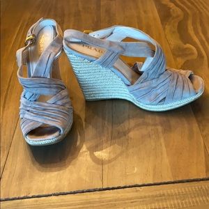Authentic Prada espadrille wedges